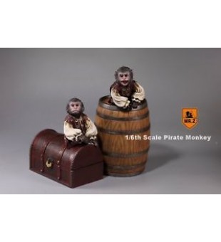 MR Z 1/6 The Monkey with box Set / MR Z 1比6 兩猴連桶及盒 套裝